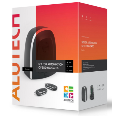 Электропривод Alutech RTO-2000KIT со встроенным блоком управления и радиоприемником для откатных ворот, Варианты: Электропривод RTO-2000KIT, изображение 15