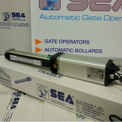 Комплект для автоматизации распашных ворот SEA KIT HALF TANK 270 AC BR низкое напряжение 36 В - бесщеточный 10403510, изображение 10