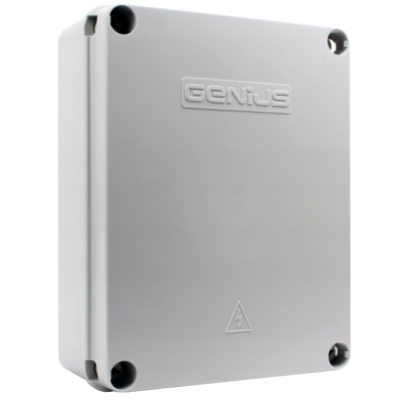 Комплект электромеханического привода GENIUS G-BAT 324 для распашных ворот с механическими упорами, изображение 4