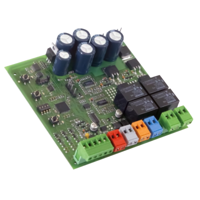 Комплект электромеханического привода GENIUS G-BAT 324 для распашных ворот с механическими упорами, изображение 5