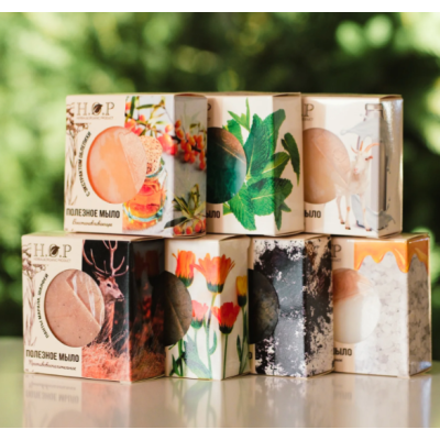 Полезное мыло H.O.P шунгитовое для проблемной кожи 85г, изображение 8 от магазина Брами Маркет Полезное мыло H.O.P шунгитовое для проблемной кожи 85г, изображение 8