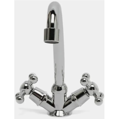 Смеситель для мойки aQuaDv, керамическая кран-букса, металлическая гайка Артикул 003-04, Варианты: смеситель 003-04, изображение 2