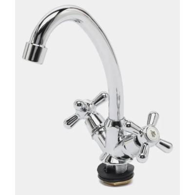 Смеситель для мойки aQuaDv, керамическая кран-букса, металлическая гайка Артикул 003-05, Варианты: смеситель 003-05, изображение 2