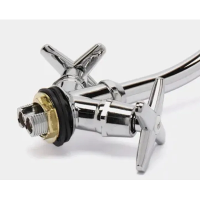 Смеситель для мойки aQuaDv, керамическая кран-букса, металлическая гайка Артикул 003-07, Варианты: смеситель 003-07, изображение 3