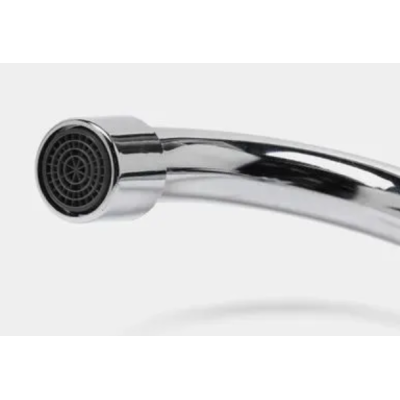 Смеситель для мойки латунь aQuaDv, керамическая кран-букса, металлическая гайка Артикул 003-01 brass, Варианты: смеситель 003-01 brass, изображение 3