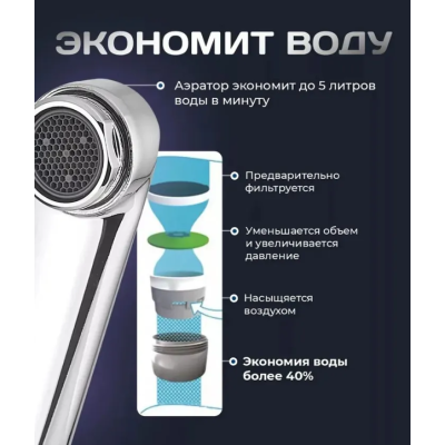 Смеситель для мойки латунь aQuaDv, керамическая кран-букса, металлическая гайка Артикул 003-01 brass, Варианты: смеситель 003-01 brass, изображение 9