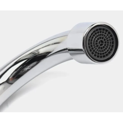 Смеситель для мойки латунь aQuaDv, керамическая кран-букса, металлическая гайка Артикул 003-02 brass, Варианты: смеситель 003-02 brass, изображение 3