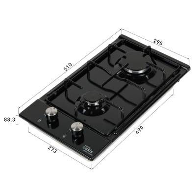 Встраиваемая варочная панель Oasis P-MEBGD