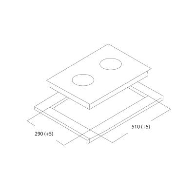 Электрическая варочная панель OASIS P-SDR