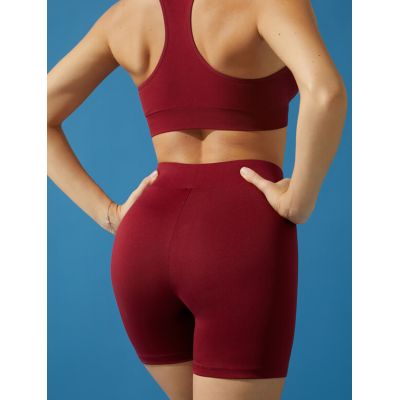 BMi_A 2711-01SS шорты облегающие бордовый, MINIMI, Цвет: bordo (бордовый), Размер EU: S, Российский размер: 44, изображение 4