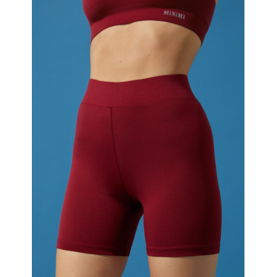 BMi_A 2711-01SS шорты облегающие бордовый, MINIMI, Цвет: bordo (бордовый), Размер EU: S, Российский размер: 44, изображение 3