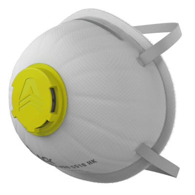 Чашеобразный респиратор DSK PRO 5510 НK с клапаном FFP1 NR D, изображение 2