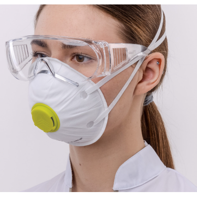 Чашеобразный респиратор DSK PRO 5510 НK с клапаном FFP1 NR D, изображение 7