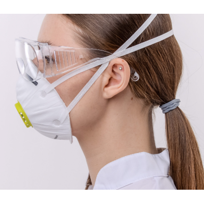 Чашеобразный респиратор DSK PRO 5510 НK с клапаном FFP1 NR D, изображение 8