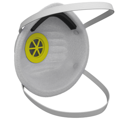 Чашеобразный респиратор DSK PRO 5510 НK с клапаном FFP1 NR D, изображение 3