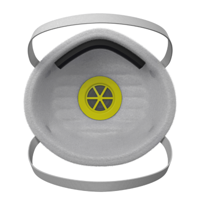 Чашеобразный респиратор DSK PRO 5510 НK с клапаном FFP1 NR D, изображение 4