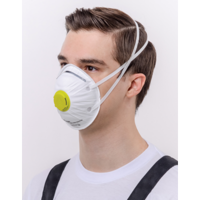 Чашеобразный респиратор DSK PRO 5510 НK с клапаном FFP1 NR D, изображение 9