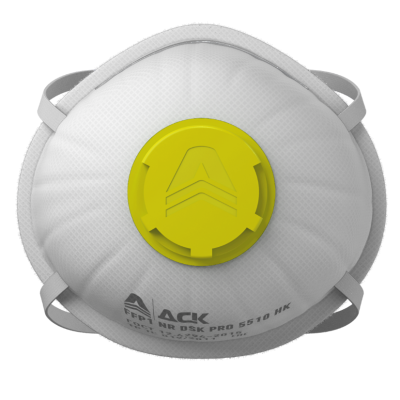 Чашеобразный респиратор DSK PRO 5510 НK с клапаном FFP1 NR D