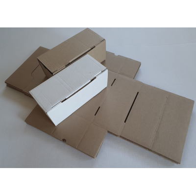Короб самосборный 260х110х110, картон Т-24, цвет бурый, Марка картона: Т24, Цвет: бурый, изображение 2