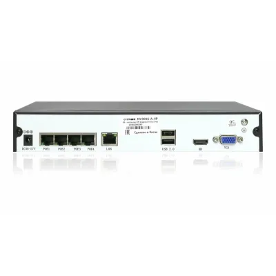 Сетевой IP видеорегистратор Cyfron NV3016-4P, 5 Мп, 16 каналов, 1 HDD, PoE, изображение 2 от магазина Брами Маркет Сетевой IP видеорегистратор Cyfron NV3016-4P, 5 Мп, 16 каналов, 1 HDD, PoE, изображение 2
