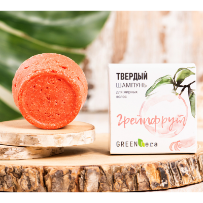 Green Era твердый шампунь Грейпфрут для жирных волос, 55 г, изображение 7