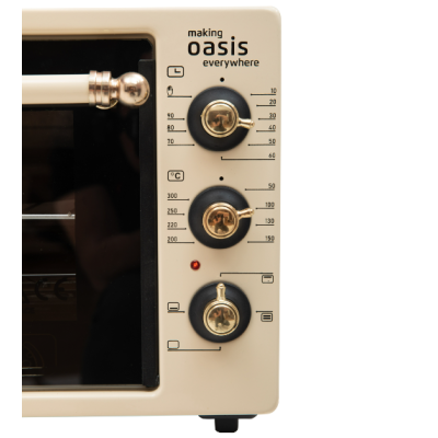 Мини-печь электрическая духовка making Oasis everywhere M-37BR, 37 литров, 1500 Вт, Варианты: Модель Oasis M-37BR