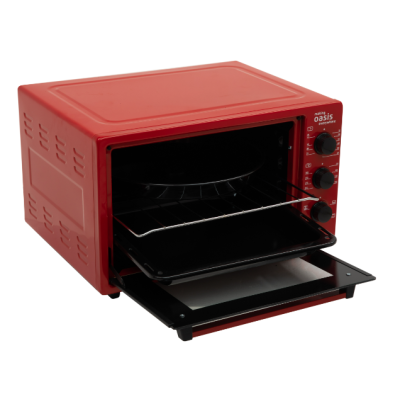 Печь электрическая Oasis M-37CR красная, Варианты: Модель Oasis M-37CR