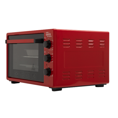 Печь электрическая Oasis M-37CR красная, Варианты: Модель Oasis M-37CR, изображение 3