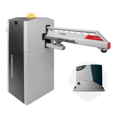 Откатной антивандальный шлагбаум серии «VBR-6» проезд до 5 метров, Длина стрелы: 6000, Цвет: светло-серый (RAL 7035), изображение 2