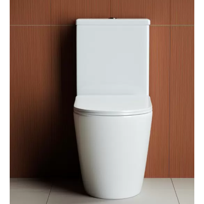 Унитаз-компакт Ceramicanova Highlight Rimless CN1802, изображение 3