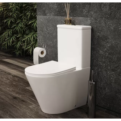 Унитаз-компакт Ceramicanova Highlight Rimless CN1802, изображение 2