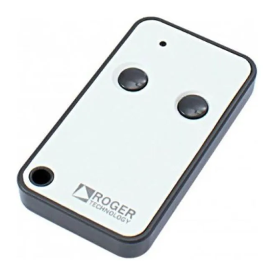 E80/TX52R/2 брелок-передатчик двухканальный с функцией самообучения, 433 МГц., роллинг код, изображение 2