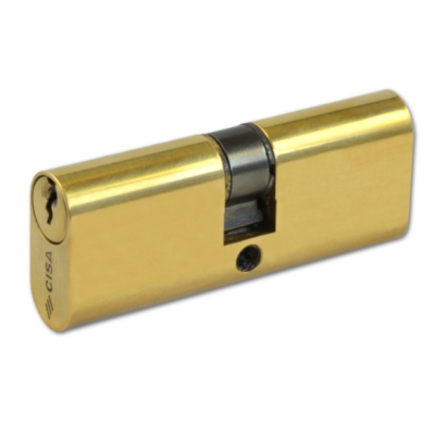 Овальный цилиндр CISA 1.08210.13.0 70=35/35 латунь, изображение 3