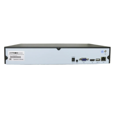 IP видеорегистратор Cyfron NV3232, 8Мп, 32 канала, 2 HDD, изображение 2 от магазина Брами Маркет IP видеорегистратор Cyfron NV3232, 8Мп, 32 канала, 2 HDD, изображение 2