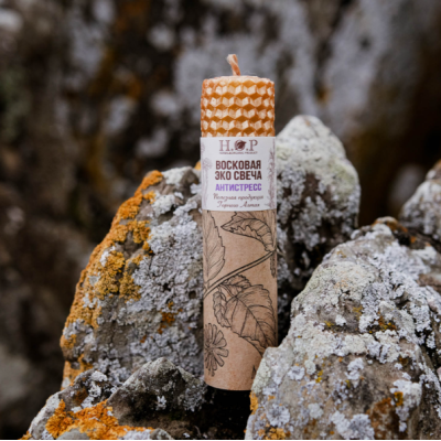 Эко-свеча восковая "АНТИСТРЕСС"