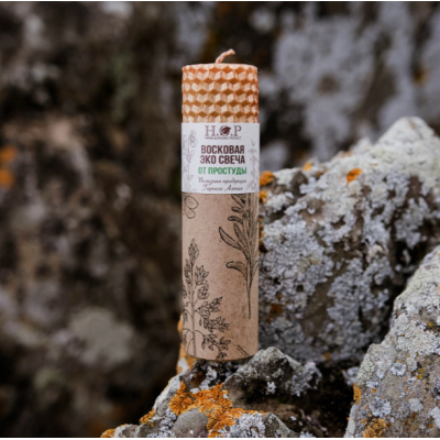 Эко-свеча восковая "ОТ ПРОСТУДЫ"