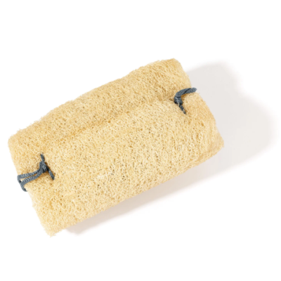 Массажная мочалка с органическим мылом "КОЗЬЕ МОЛОКО"