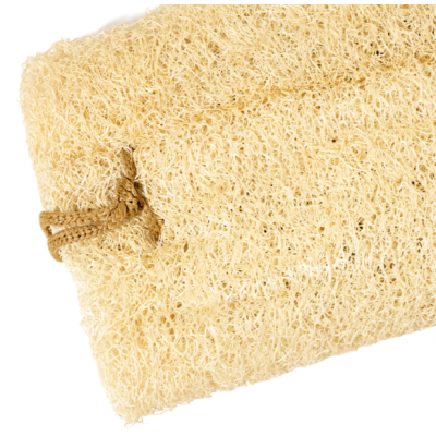 Массажная мочалка с органическим мылом "МЕДОВО-ВАНИЛЬНАЯ"