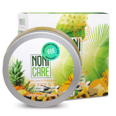 Сахарный скраб NONICARE для тела c АНА–кислотами - Sugar Body Scrub 200 мл