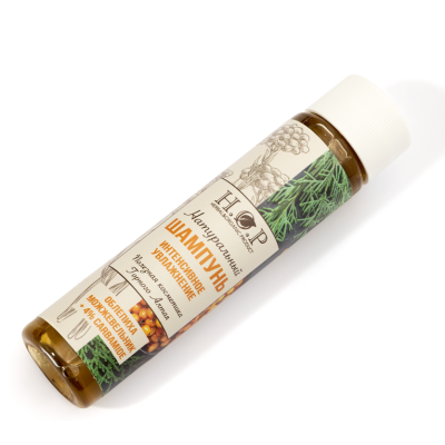 Шампунь "ОБЛЕПИХА, МОЖЖЕВЕЛЬНИК + 4% CARBAMIDE" (интенсивное увлажнение)