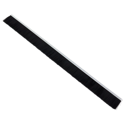 EB-1107 щетка полосовая 2500*25*4, ворс высотой 21 мм PPL черный 0,20, Высота ворса: 21, изображение 4