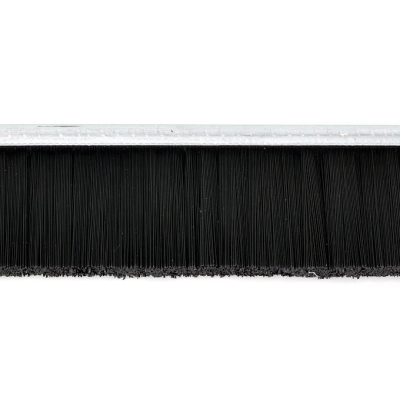 EB-1107 щетка полосовая 2500*25*4, ворс высотой 21 мм PPL черный 0,20, Высота ворса: 21, изображение 3