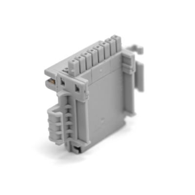 Шинный соединитель ITEL для установки на монтажную рейку (8 шт- 6+2 pin), изображение 3