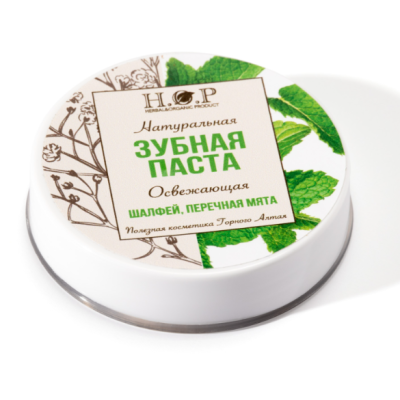 Зубная паста "ОСВЕЖАЮЩАЯ" (твердая/концентрат)