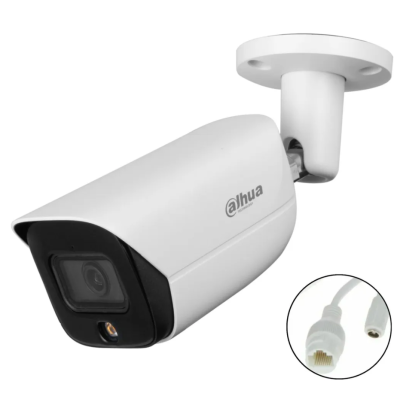 Видеокамера IP 2Мп цилиндрическая уличная с LED-подсветкой до 30м (3.6мм) DH-IPC-HFW3249EP-AS-LED-0360B Dahua, изображение 4