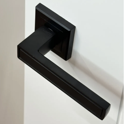 Ручка дверная Rucetti RAP 23-S BL, цвет - черный, изображение 6