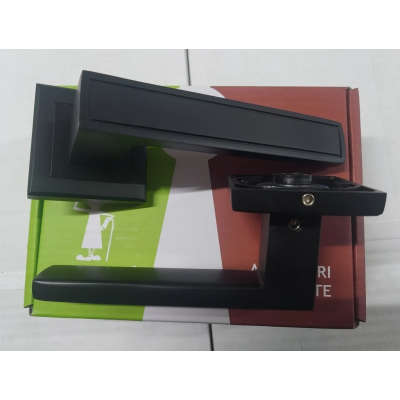 Ручка дверная Rucetti RAP 23-S BL, цвет - черный, изображение 4