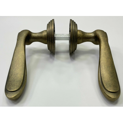 Дверная ручка RUCETTI RAP-CLASSIC-L 6 OMB цвет-старая матовая бронза, изображение 8