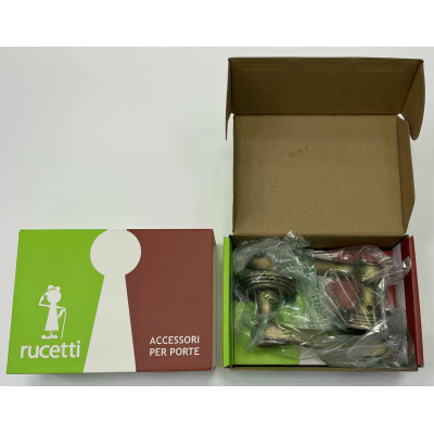 Дверная ручка RUCETTI RAP-CLASSIC-L 6 OMB цвет-старая матовая бронза, изображение 11