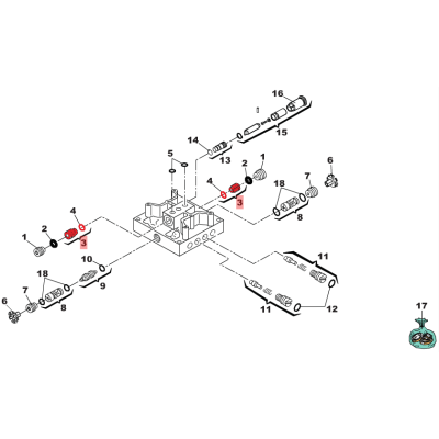 FAAC 4404065 : Клапан всасывающий с пружиной, изображение 5